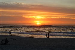Sonnenuntergang in Camps Bay