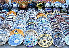 Souvenirs in Nabeul