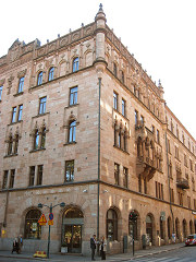 Haus an der Esplanade gebaut am Beginn des zwanzigsten Jahrhunderts