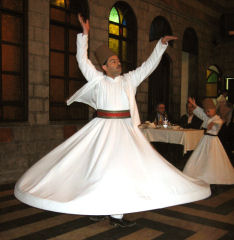 Tanzvorführung der Derwishe / kleines Video dazu