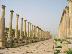 Große Säulenstraße in Jerash