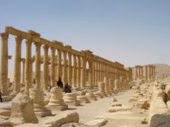 Große Säulenstraße in Palmyra