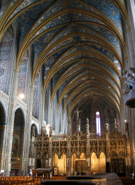 Lettner in der Kathedrale von Sainte Cécile