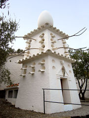 Taubenschlag im Haus von Dalí in Cadaques