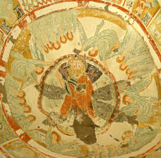 Ihlara-Schlucht: Kuppelfresko in der Ağaçhaltı-Kirche