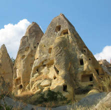Höhlen und Felsformationen im Taubental