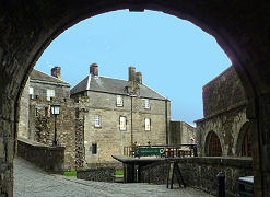 Aufgang zur Burg von Stirling