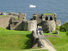 Urquhart Castle am Loch Ness