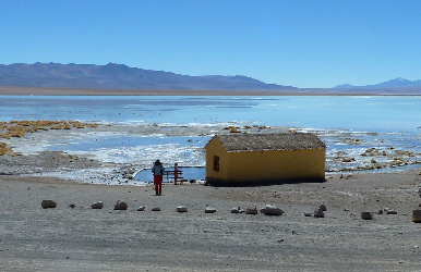 Badeplatz für Abgehärtete