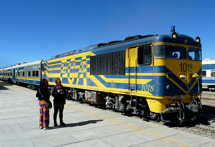 Zug von Oruro nach Uyuni