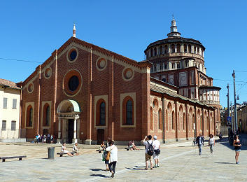 Die Basilika Santa Maria delle Grazie