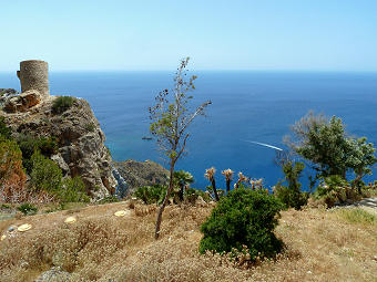 Blick in die Weite auf dem Weg nach Port d'Andratx