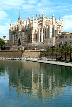 Die Kathedrale La Seu in Palma