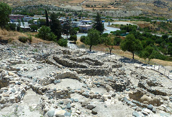 Ausgrabungen der neolithischen Siedlung in Choirokoitia