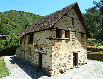 Die Kirche Agios Nikolaos tis Stegis
