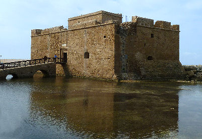 Altes Kastell im Hafen von Paphpos
