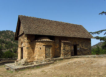 Scheunendachkirche in Panagia tis Asinou