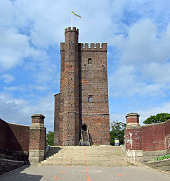 Der Burgturm Kärnan in Helsingborg