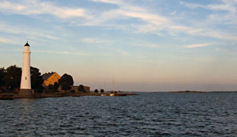 Abendlicher Blick auf die Ostsee in Karlskrona