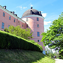 Das alte Schloss in Uppsala