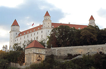Die Burg von Bratislava