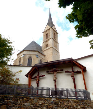 Die Wallfahrtskirche St. Leonhard ob Tamsweg