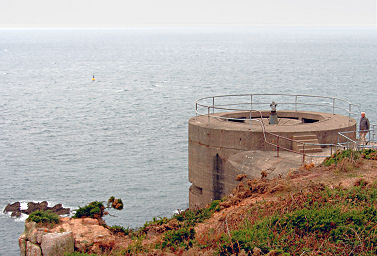 Deutsche Befestigungsanlage am Noirmont Point