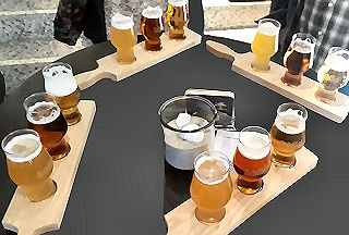 Bierverkostung nach der Brauereiführung im Stift Schlägl