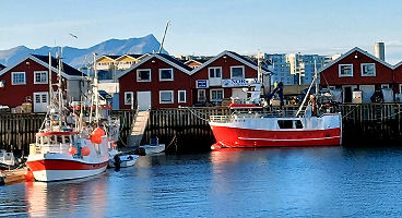 Am Fährhafen in Bodø