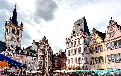 Der Hauptmarkt von Trier