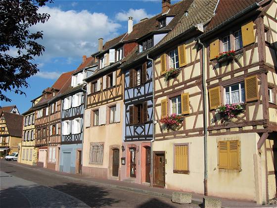 Und noch mal Fachwerkh&auml;user in Colmar