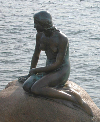 Die kleine Meerjungfrau, ein m�rchenhaftes Wahrzeichen von Kopenhagen
