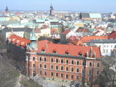 Blick auf die Altstadt von Krakau 