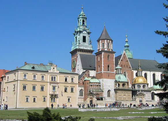 Der Domkomplex auf dem Wewel-H�gel 